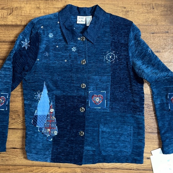 Koret City Blues • Embroidery • Blue • Christmas...